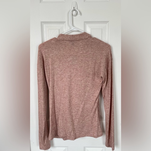 NWT RW&CO. Long Sleeve Sweater with Crossover Front - Picture 5 of 5
